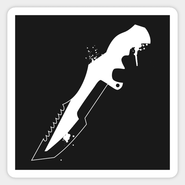 Huntsman Knife CSGO Gaming Sticker by turbopower